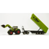 Tractor Claas con remolque Fliegl - Escala 1:50