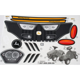 Pegatina Minitrac John Deere