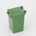 Cubo basura verde