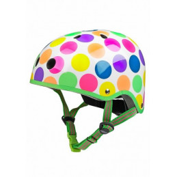 Casco Lunares Neon Talla M