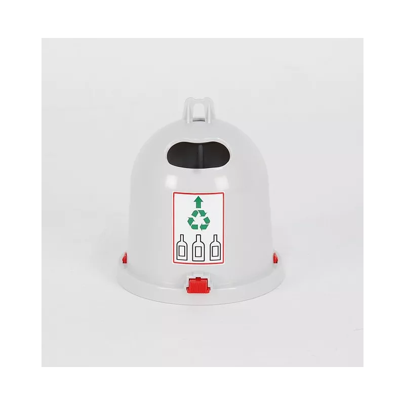 Contenedor vidrio blanco