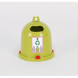 Contenedor vidrio verde