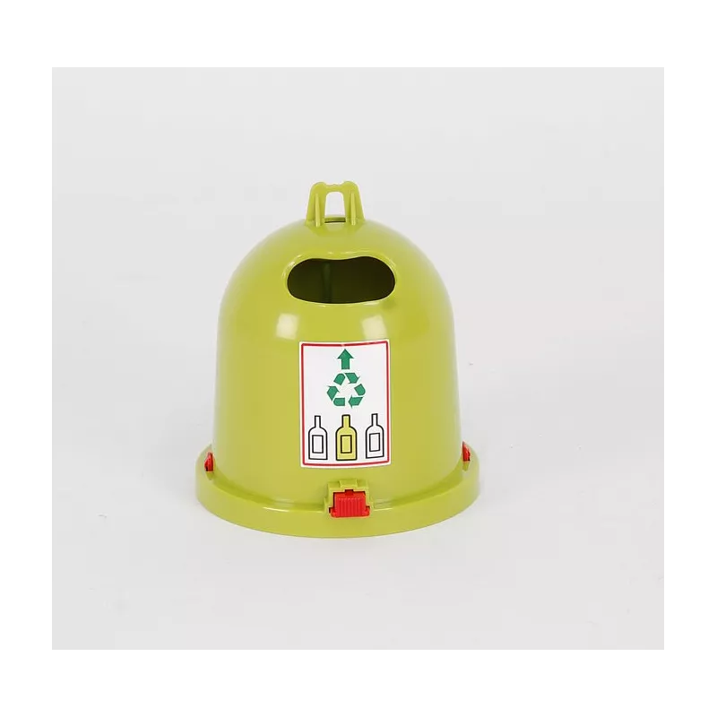 Contenedor vidrio verde