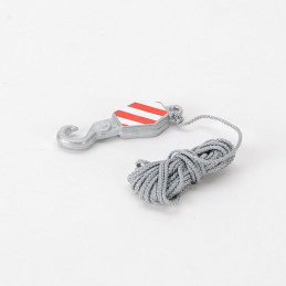 Gancho de grúa con cordón