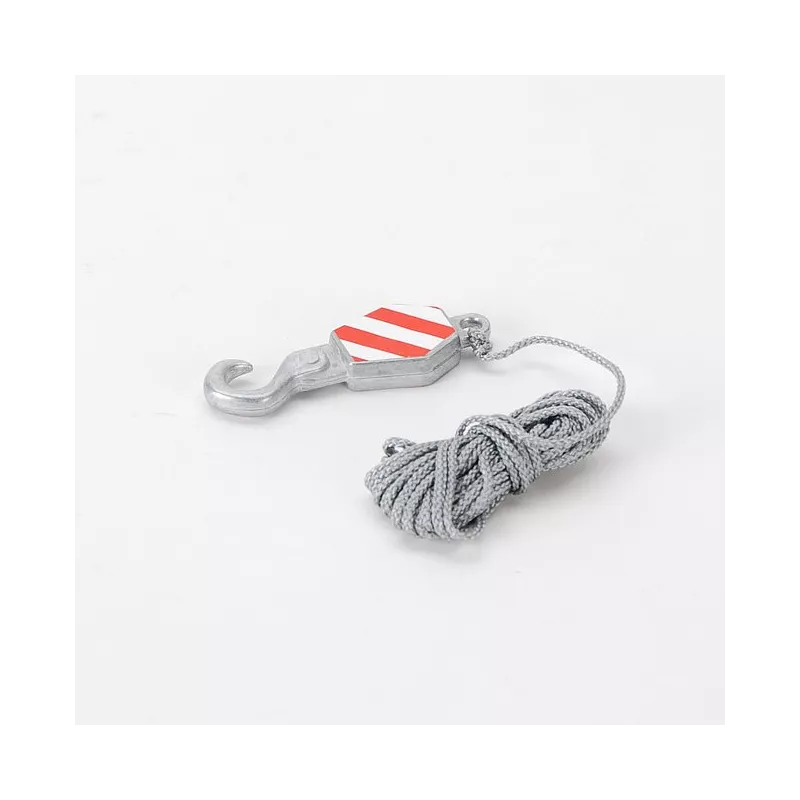 Gancho de grúa con cordón