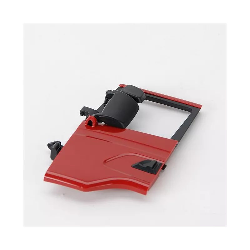 Puerta izquierda rojo burdeos Scania