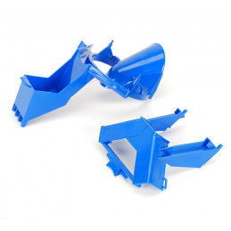 Tolva hormigón, azul