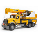 Camion Mack con grua Liebherr - Escala 1:16