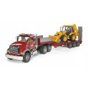 Camion Mack con pala mixta Caterpillar - escala 1:16