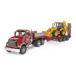 Camion Mack con pala mixta Caterpillar - escala 1:16