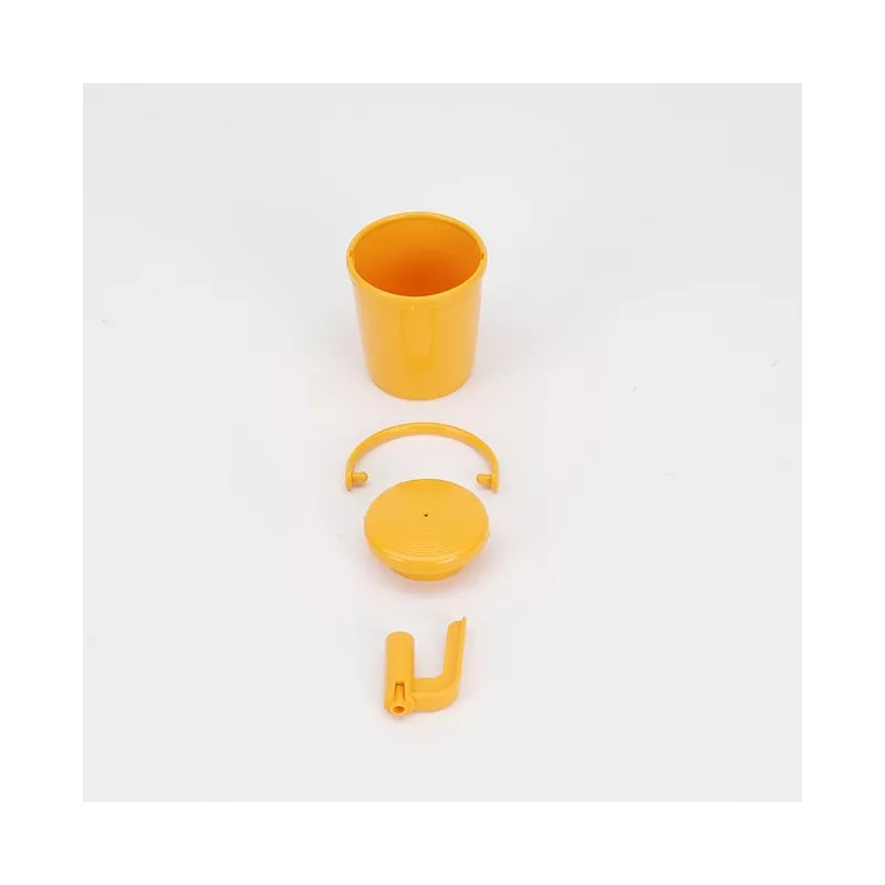 Piezas amarillas hormigonera