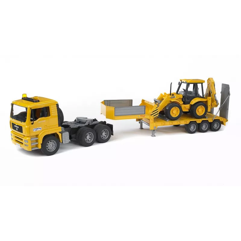 Camion Man TGA con Mixta JCB 4CX - escala 1:16