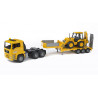 Camion Man TGA con Mixta JCB 4CX - escala 1:16