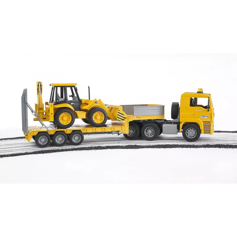 Camion Man TGA con Mixta JCB 4CX - escala 1:16