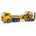 Camion Man TGA con Mixta JCB 4CX - escala 1:16