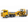 Camion Man TGA con Mixta JCB 4CX - escala 1:16