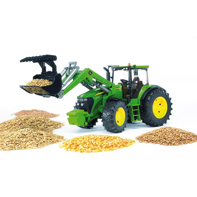 Tractor John Deere 7930 con pala