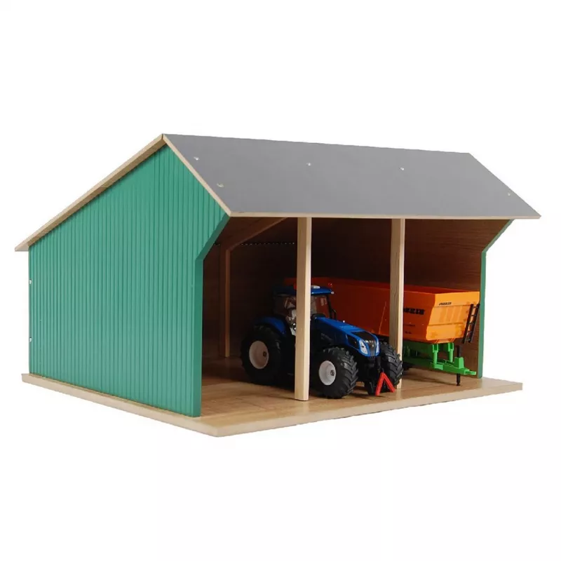 Cobertizo para tractor