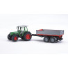 Tractor Fendt 209 S con remolque - Escala 1:16