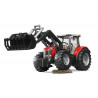 MASSEY FERGUSON 7624 CON CARGADOR FRONTAL