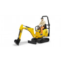 JCB excavadora con muñeco - Escala 1:16