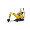 JCB excavadora con muñeco - Escala 1:16