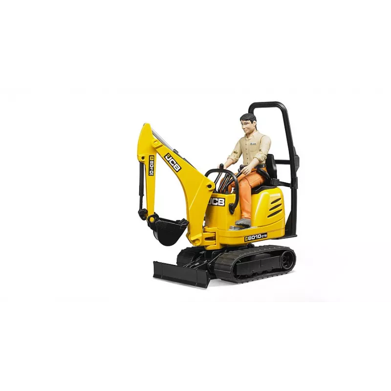 JCB excavadora con muñeco - Escala 1:16