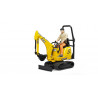 JCB excavadora con muñeco - Escala 1:16