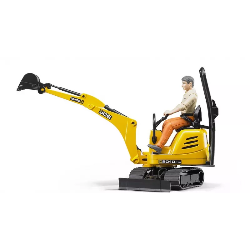 JCB excavadora con muñeco - Escala 1:16
