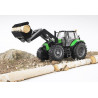 Deutz Agrotron X720 con pala frontal - escala 1:16