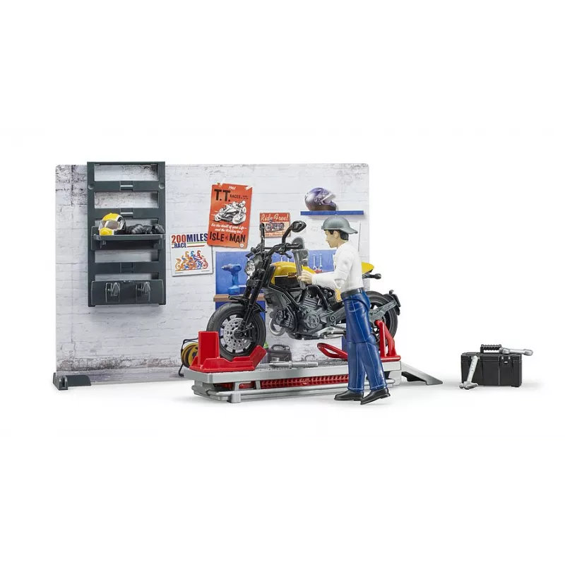 Taller motos bworld Scrambler Ducati Full Throttle