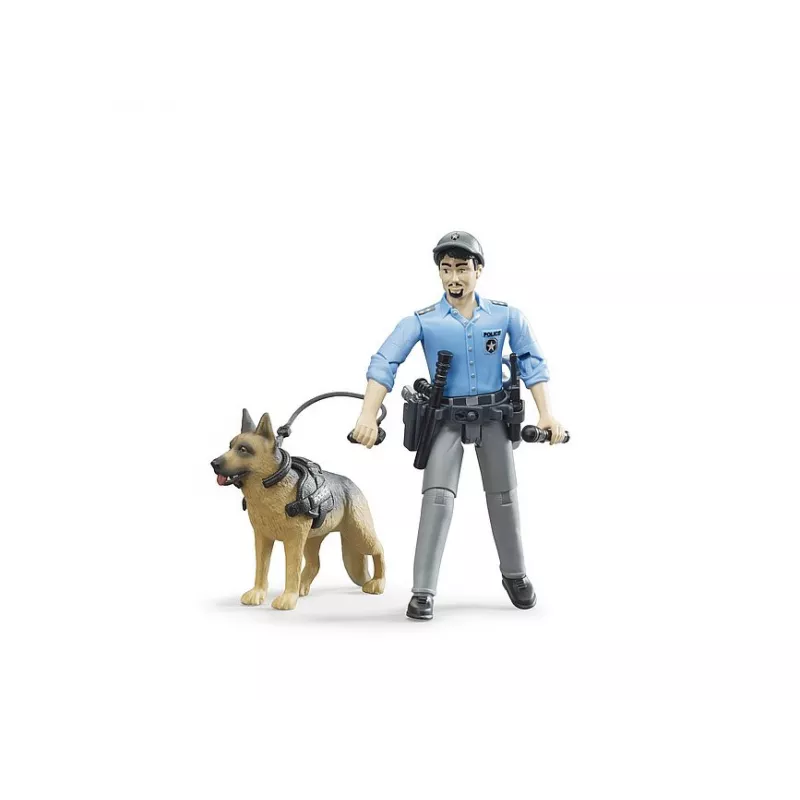 policía con perro