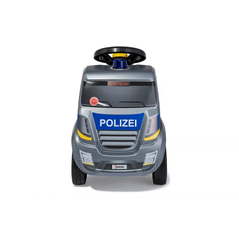 Camión Policía ruedas de goma