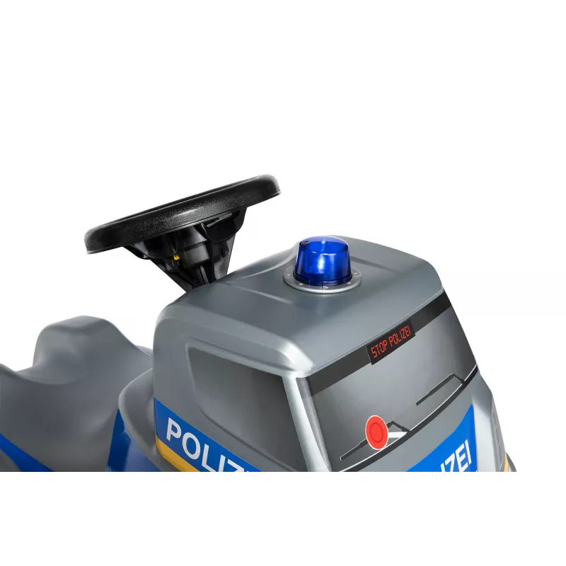 Camión Policía ruedas de goma