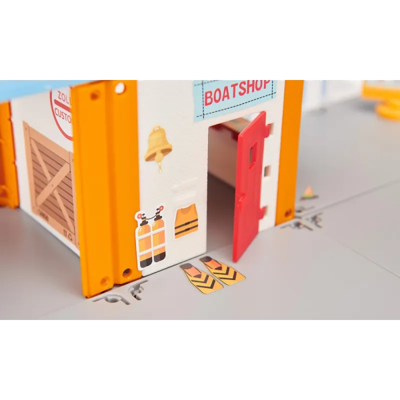 Estación de suministro para barcos