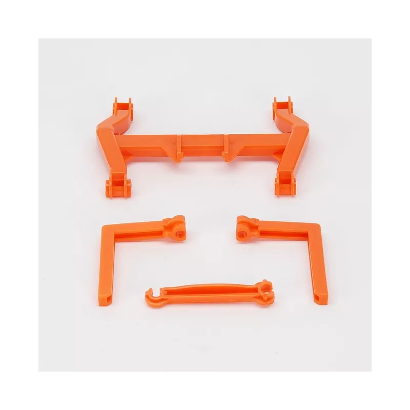 Partes naranjas partidor