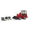 Schäffer Compact loader 2034 con figura y accesorios
