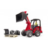 Schäffer Compact loader 2034 con figura y accesorios