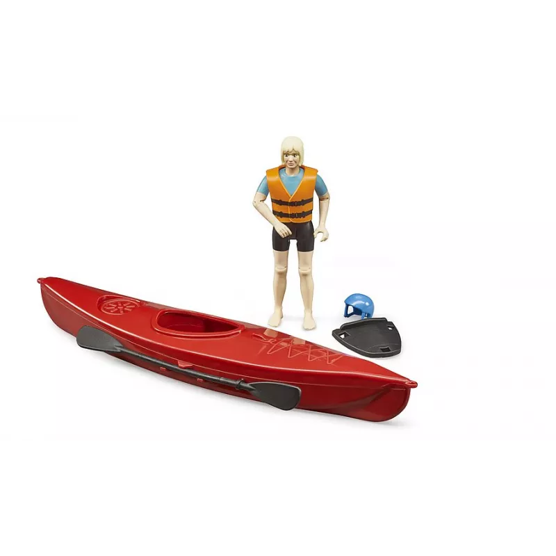 Kayak bworld con figura