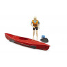 Kayak bworld con figura