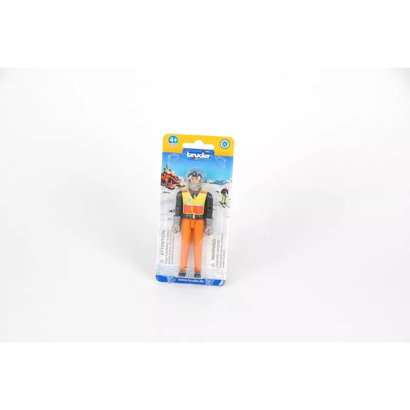 Conductor de motonieve de rescate