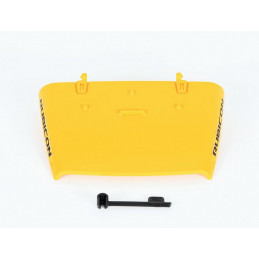 Capó y soporte de Jeep amarillo