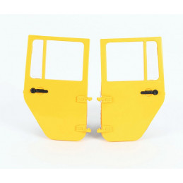Puerta trasera Jeep amarillo