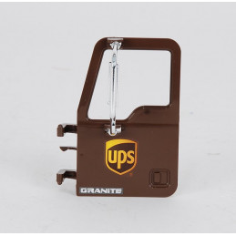 Puerta izquierda marrón para camión Mack