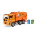 MAN TGA camión basura naranja