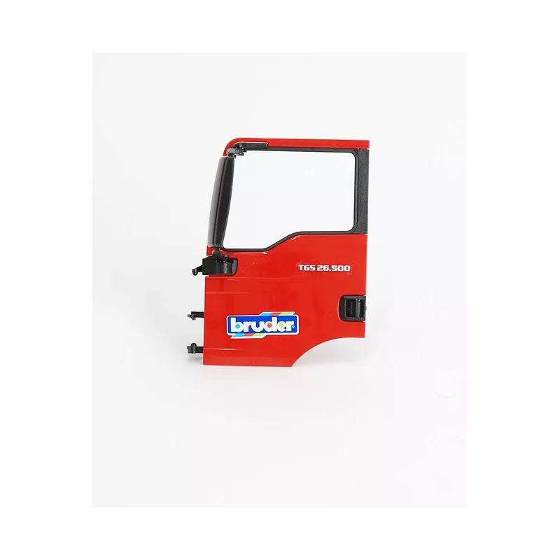 Puerta izquierda roja