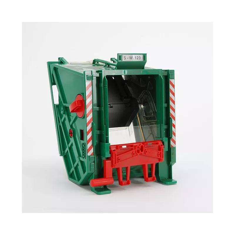 Portón trasero camión basura