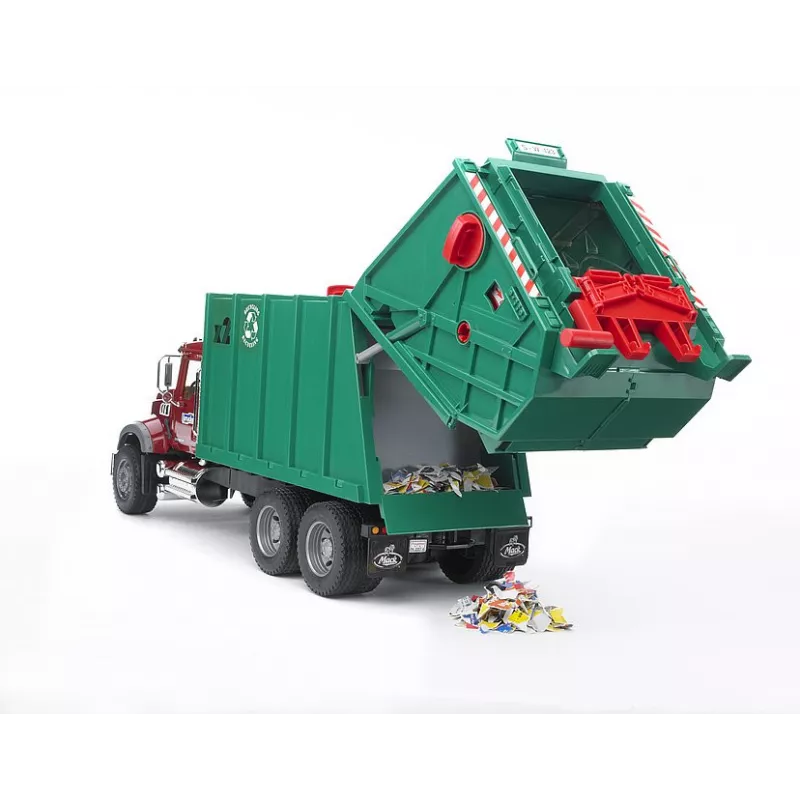 Camion Mack basura - escala 1:16