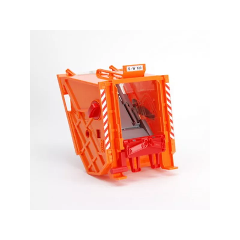 Portón trasero camión basura