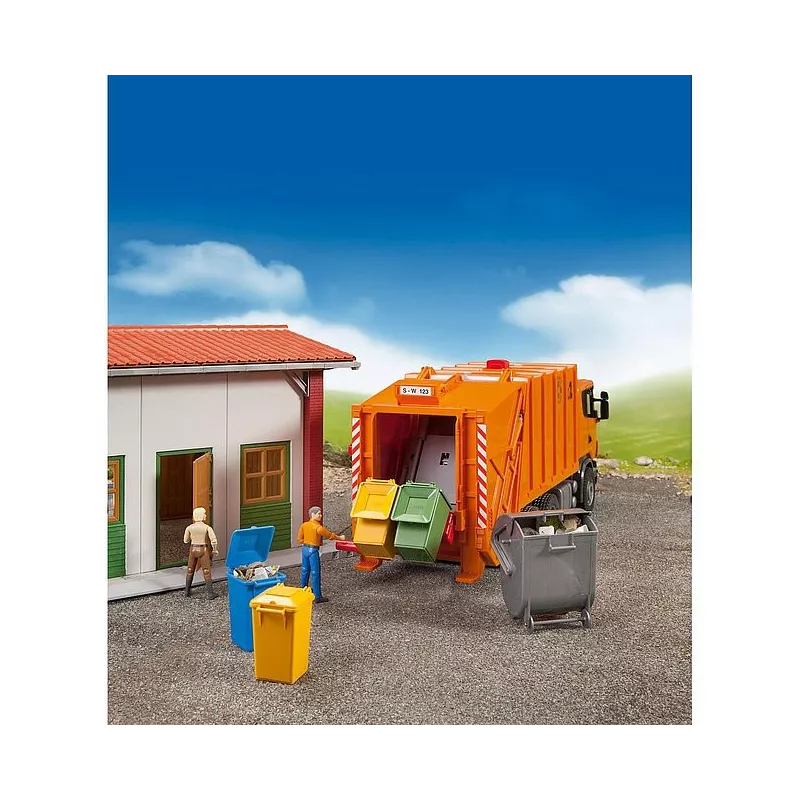 Camion Basura Scania - Escala 1:16